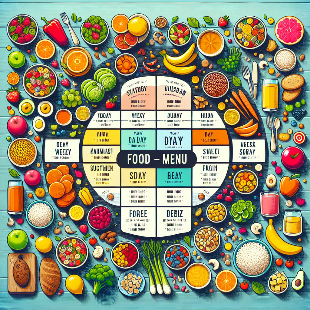 Daftar Menu Makanan Sehat untuk Satu Minggu yang Lezat dan Bergizi
