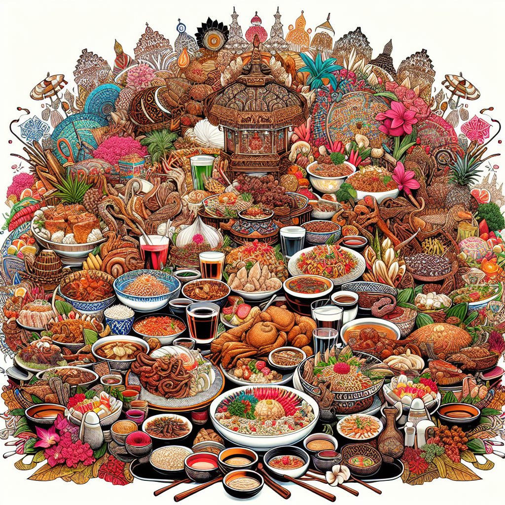 Menjelajah Cita Rasa Nusantara: 50 Kuliner Khas dari Berbagai Daerah di