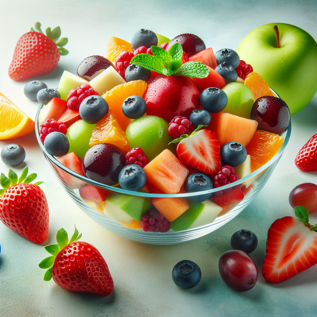 Resep Salad Buah Segar: Nikmati Kelezatan dan Kesegarannya