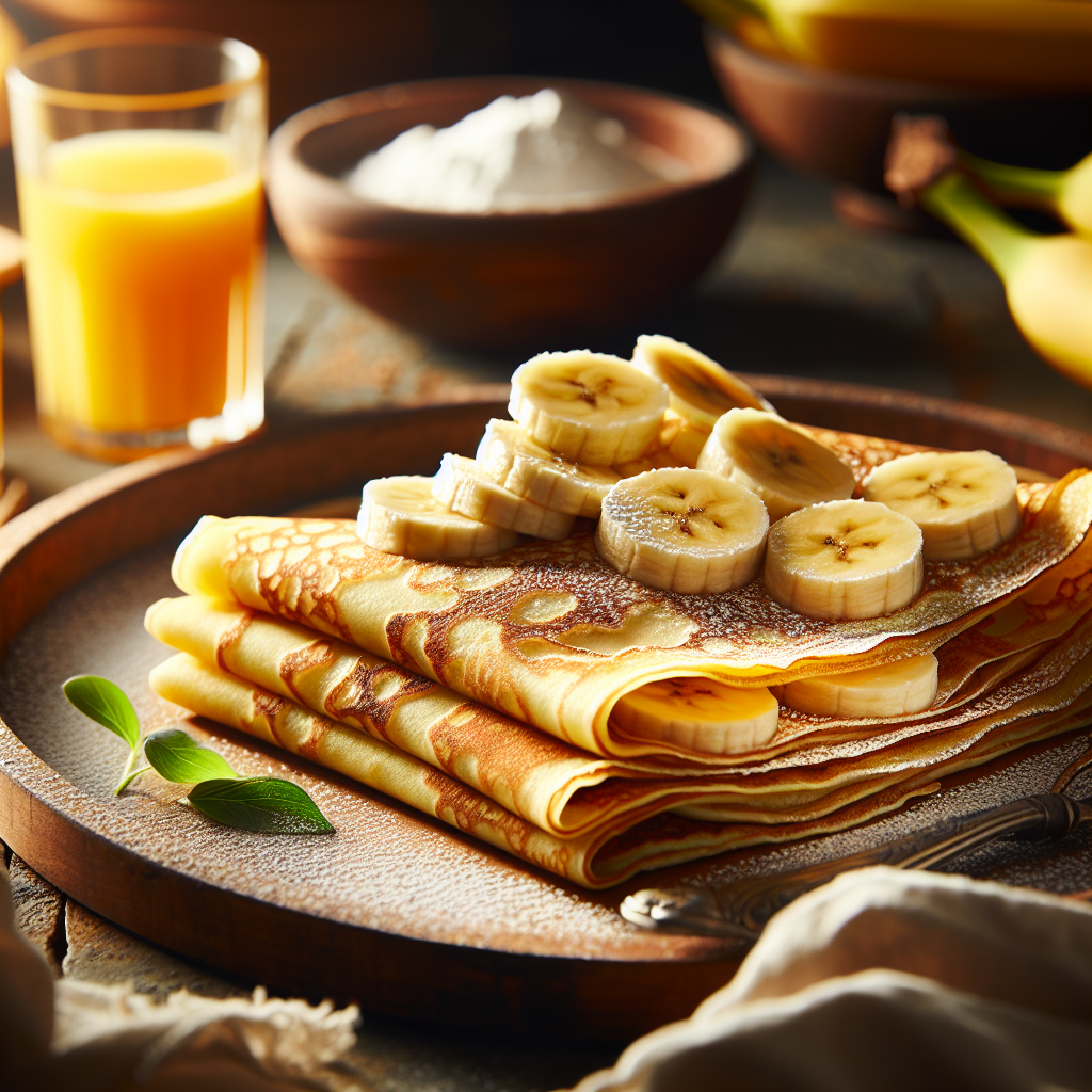 Lezatnya Resep Crepes Pisang: Panduan Lengkap untuk Membuat Crepes Pisang